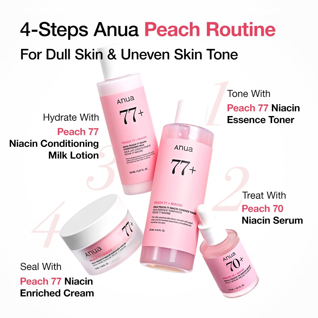 ANUA Peach 77% Niacin Conditioning Milk (150ml) | Kiyoko Beauty