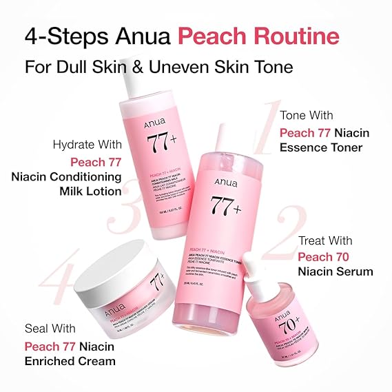 ANUA Peach 70% Niacin Serum (30ml) - Kiyoko Beauty