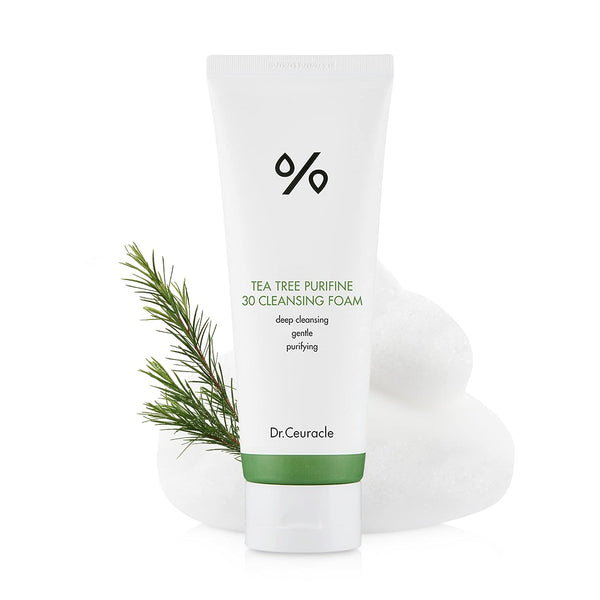 Dr. Ceuracle Tea Tree Purifine Cleansing Foam (150g) - Kiyoko Beauty