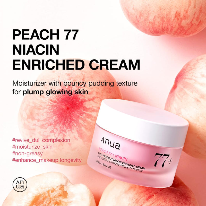 ANUA Peach 77% Niacin Enriched Cream (50ml)