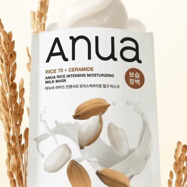 ANUA Rice 70 Intensive Moisturizing Milk Mask (1 PC)