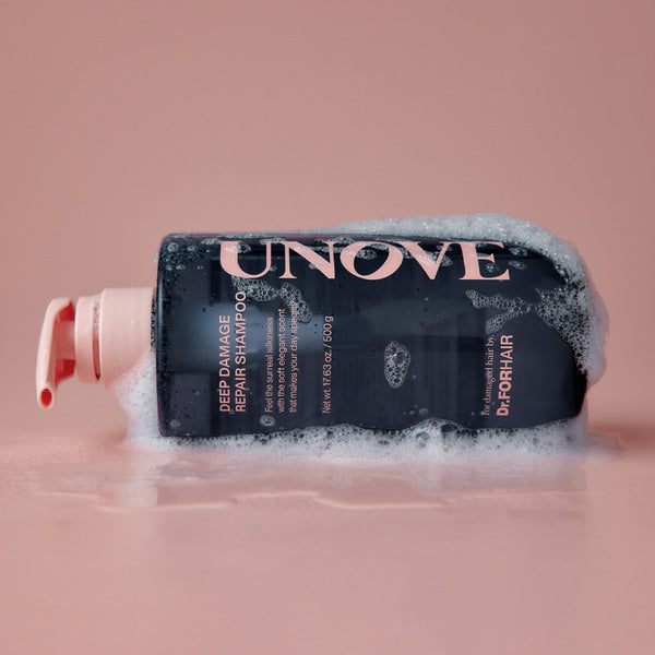 UNOVE Deep Damage Repair Shampoo (500ml) - Kiyoko Beauty