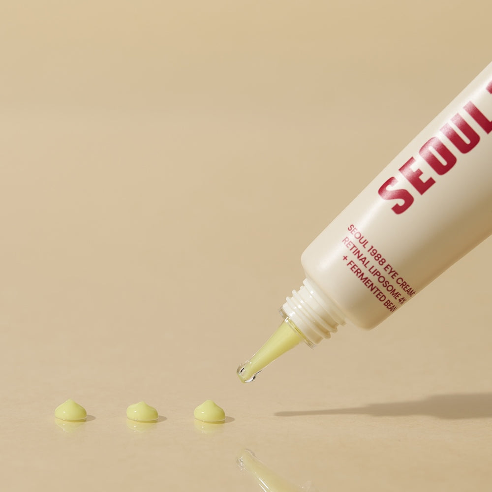 KSECRET SEOUL 1988 Eye Cream: Retinal Liposome 4% + Fermented Bean (30ml) - Kiyoko Beauty