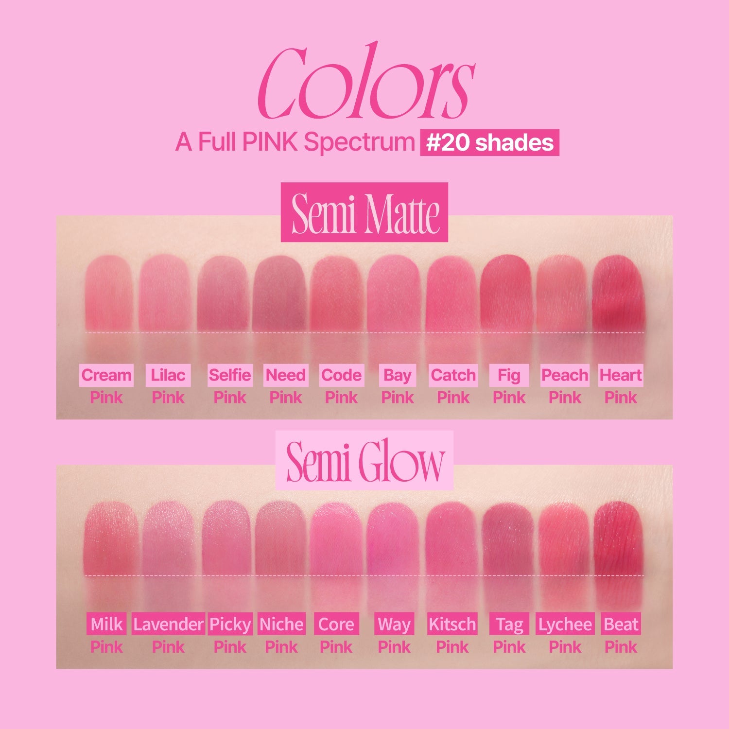fwee Pink Obsession Stay-Fit Lip Tint (3.8g) | Kiyoko Beauty