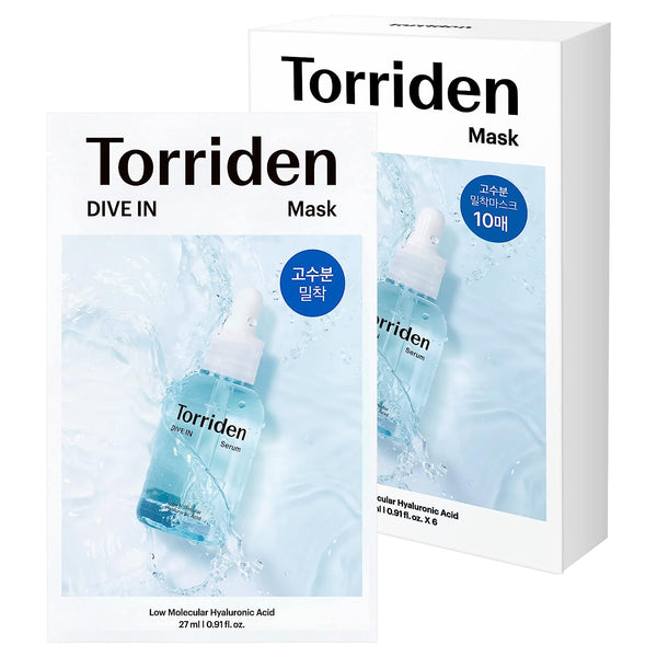 TORRIDEN Dive-In Low Molecular Hyaluronic Acid Mask (10pcs)