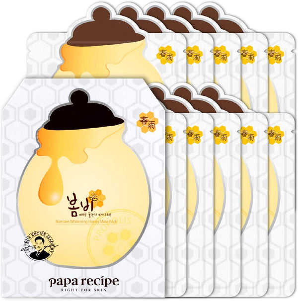 Papa Recipe Bombee Brightening Honey Mask Pack (10 pcs)