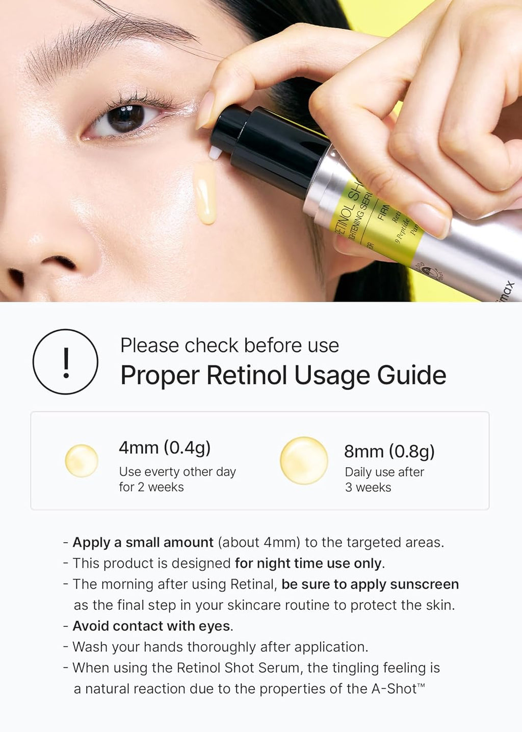 celimax The Vita-A Retinol Shot Tightening Serum (30ml) - Kiyoko Beauty