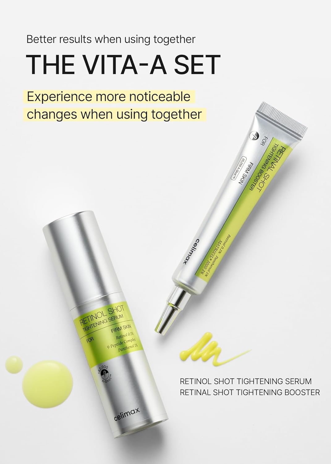 celimax The Vita-A Retinol Shot Tightening Booster (15ml) | Kiyoko