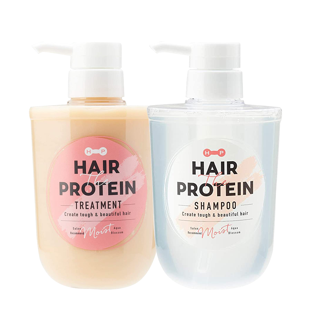 LOSHI Hair The Protein Moist Shampoo + Treatment Set | Kiyoko