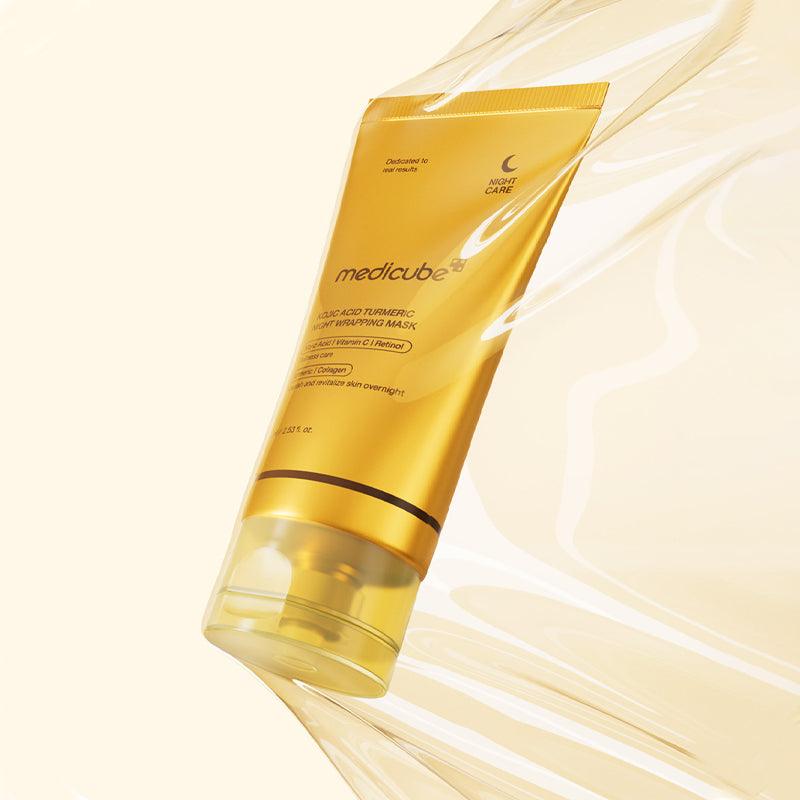 Medicube Kojic Acid Turmeric Night Wrapping Mask (75ml) - Kiyoko Beauty