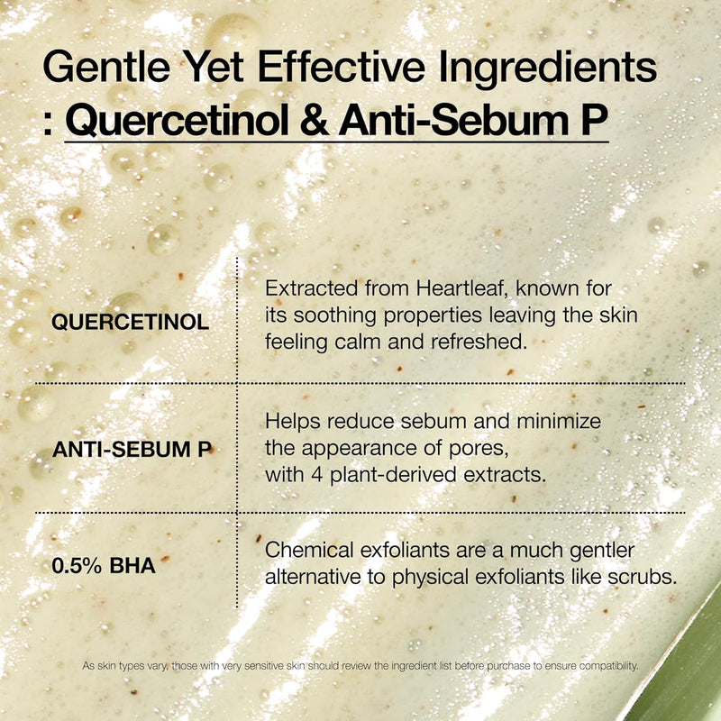 ANUA Heartleaf Quercetinol Pore Deep Cleansing Foam - Kiyoko Beauty