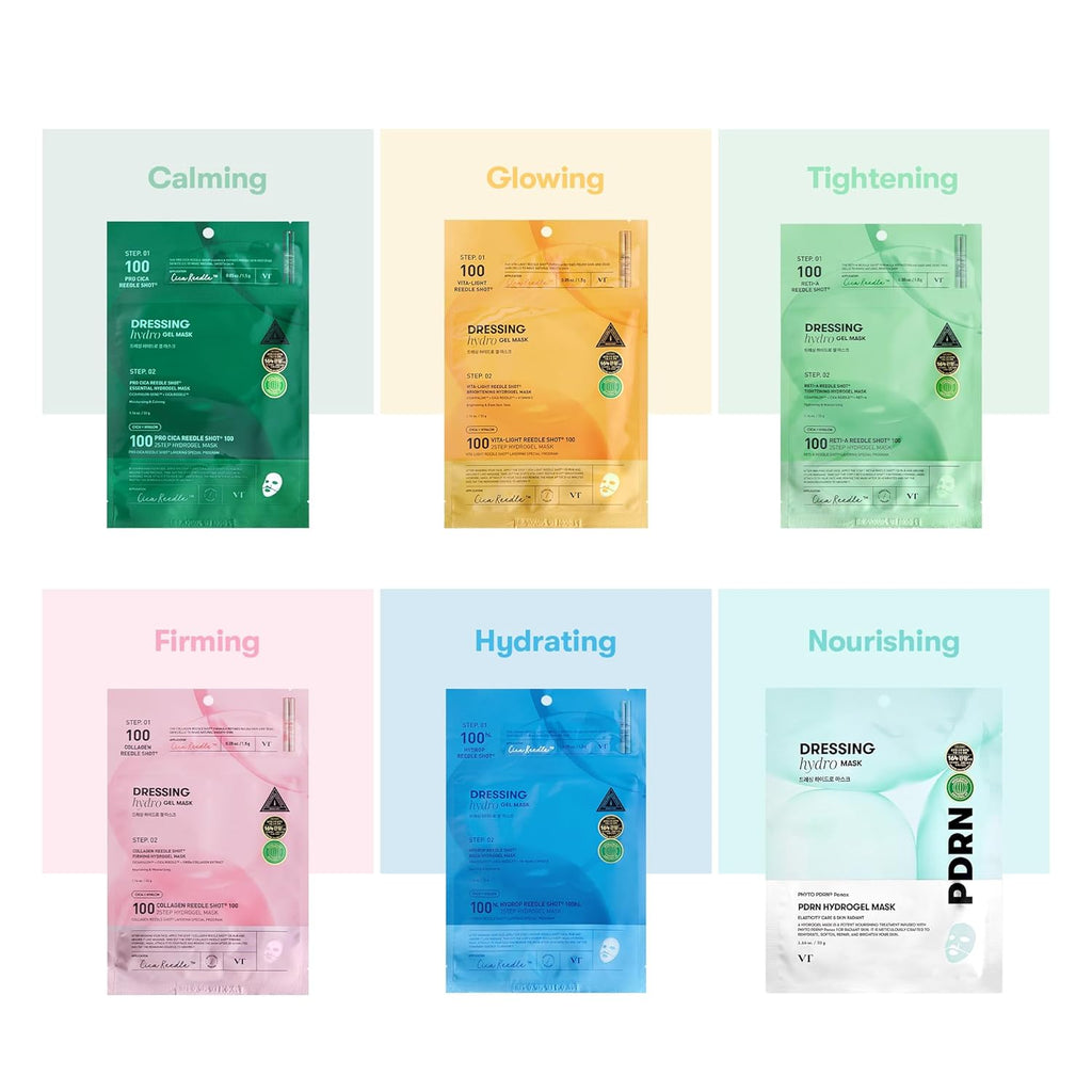 VT Reti-A Reedle Shot 100 2-Step Hydrogel Mask (1 PC) - Kiyoko Beauty