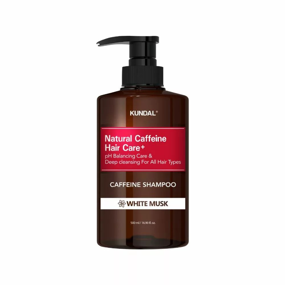 KUNDAL Caffeine Shampoo (500ml) - Kiyoko Beauty
