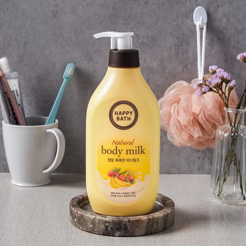 Happy Bath Natural Body Milk (450ml)