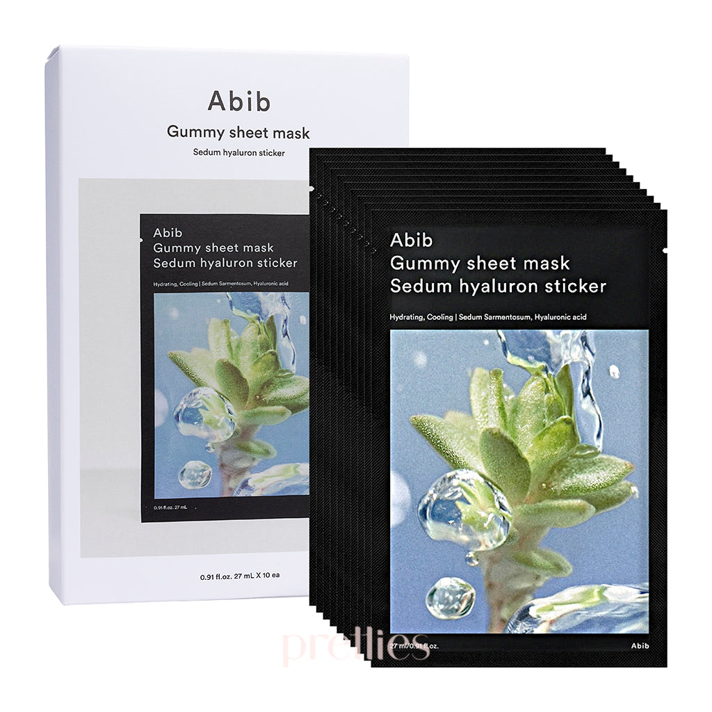 Abib Gummy Sheet Mask Sedum Hyaluron Sticker - Kiyoko Beauty
