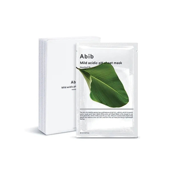 Abib Mild Acidic pH Sheet Mask Heartleaf Fit