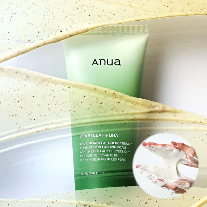 ANUA Heartleaf Quercetinol Pore Deep Cleansing Foam