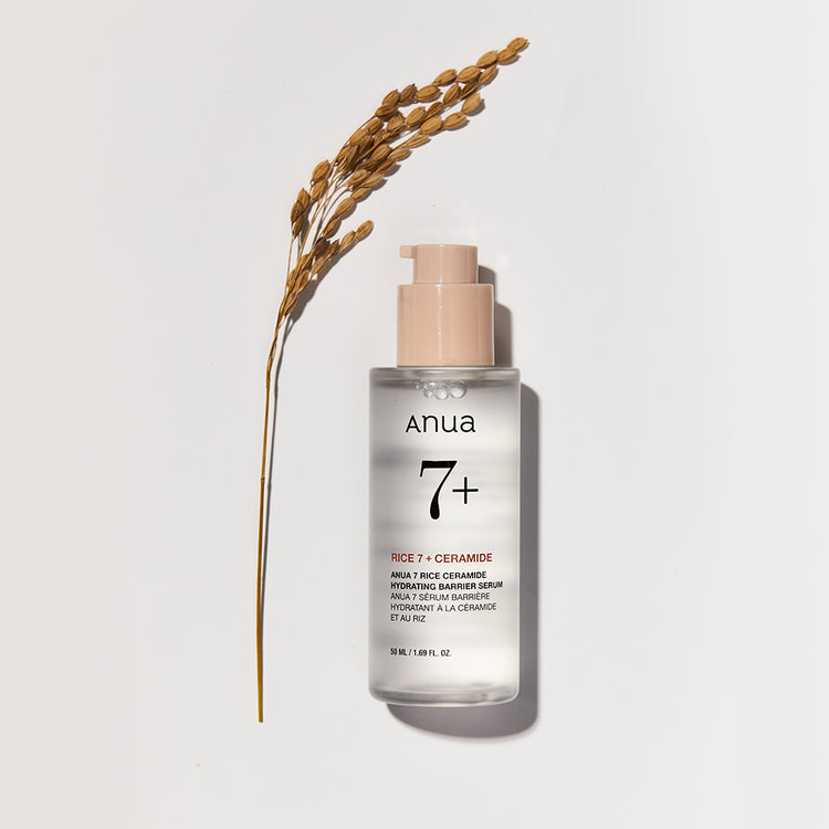 ANUA 7 Rice Ceramide Hydrating Barrier Serum (50ml) | Kiyoko Beauty