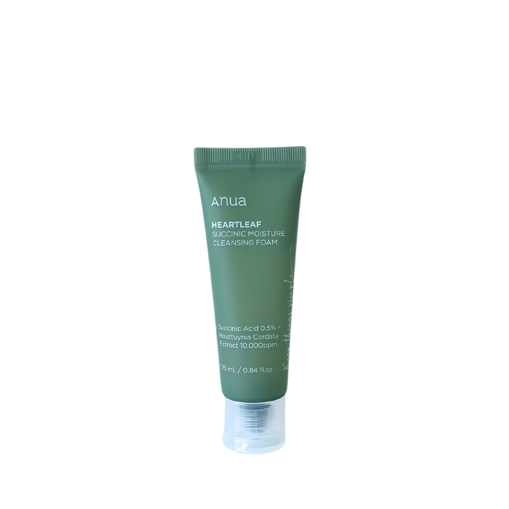 ANUA Heartleaf Succinic Moisture Cleansing Foam - Kiyoko Beauty