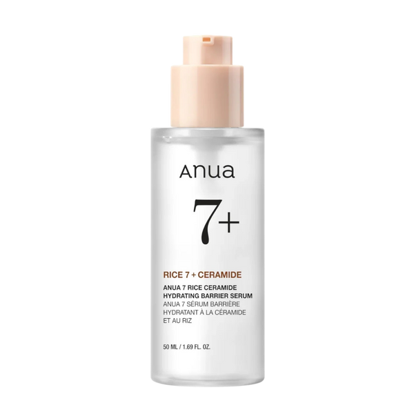 ANUA 7 Rice Ceramide Hydrating Barrier Serum (50ml) | Kiyoko Beauty
