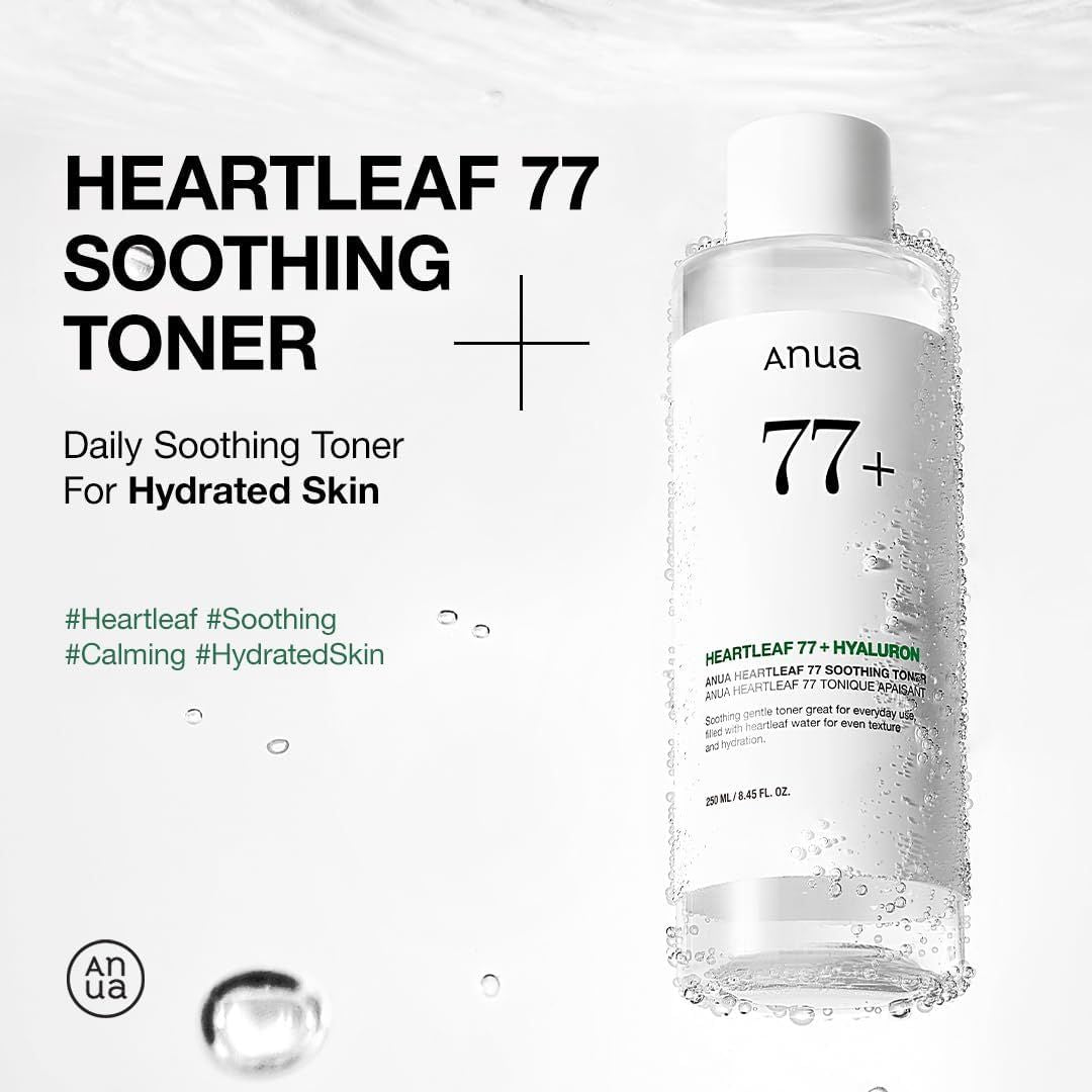 ANUA Heartleaf 77% Soothing Toner - Kiyoko Beauty