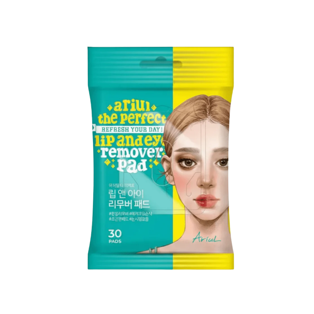 ARIUL The Perfect Refresh Your Day Lip And Eye Remover Pad (30 PCs)