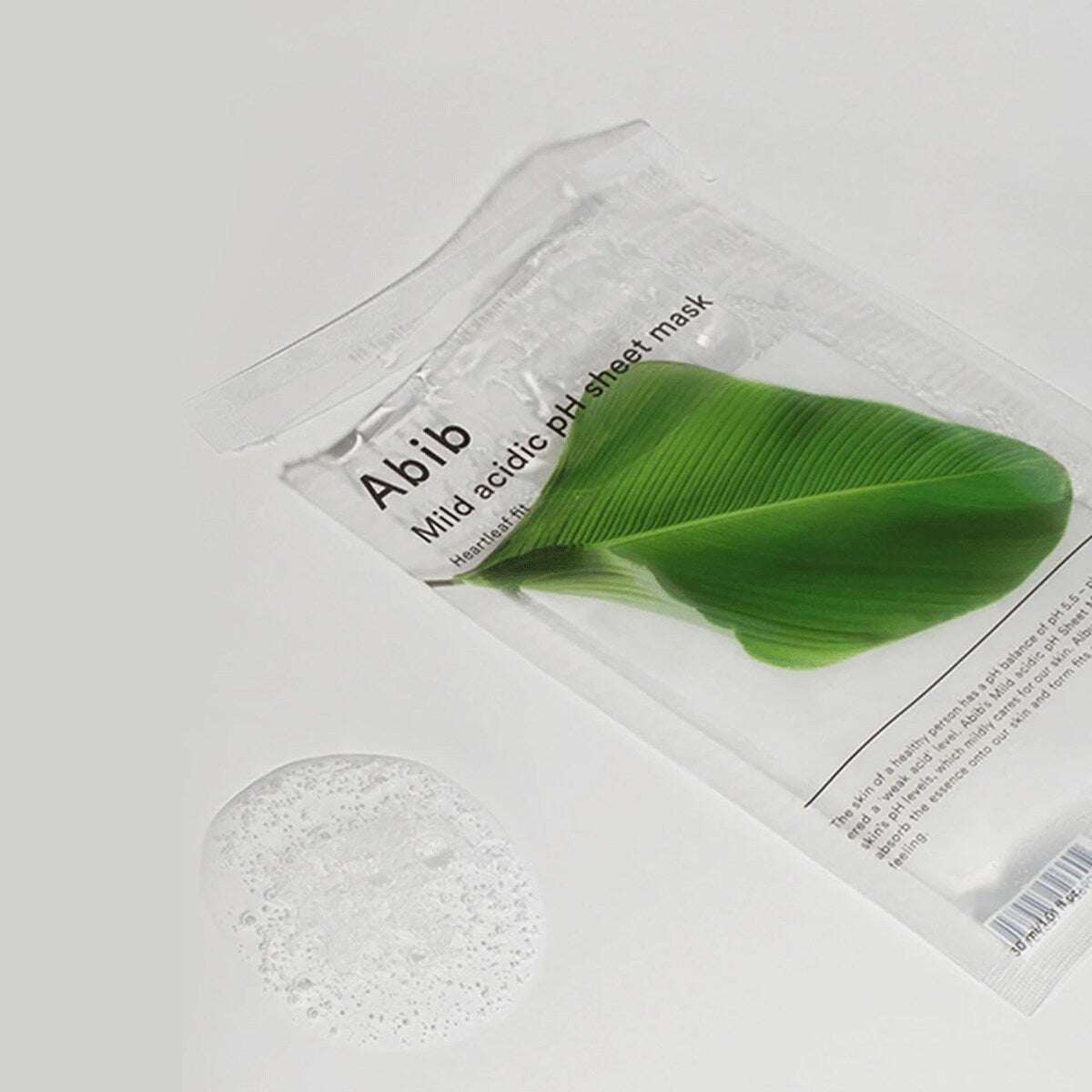 Abib Mild Acidic pH Sheet Mask Heartleaf Fit