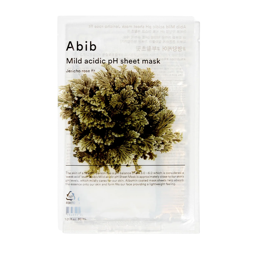 Abib Mild Acidic pH Sheet Mask Jericho Rose Fit