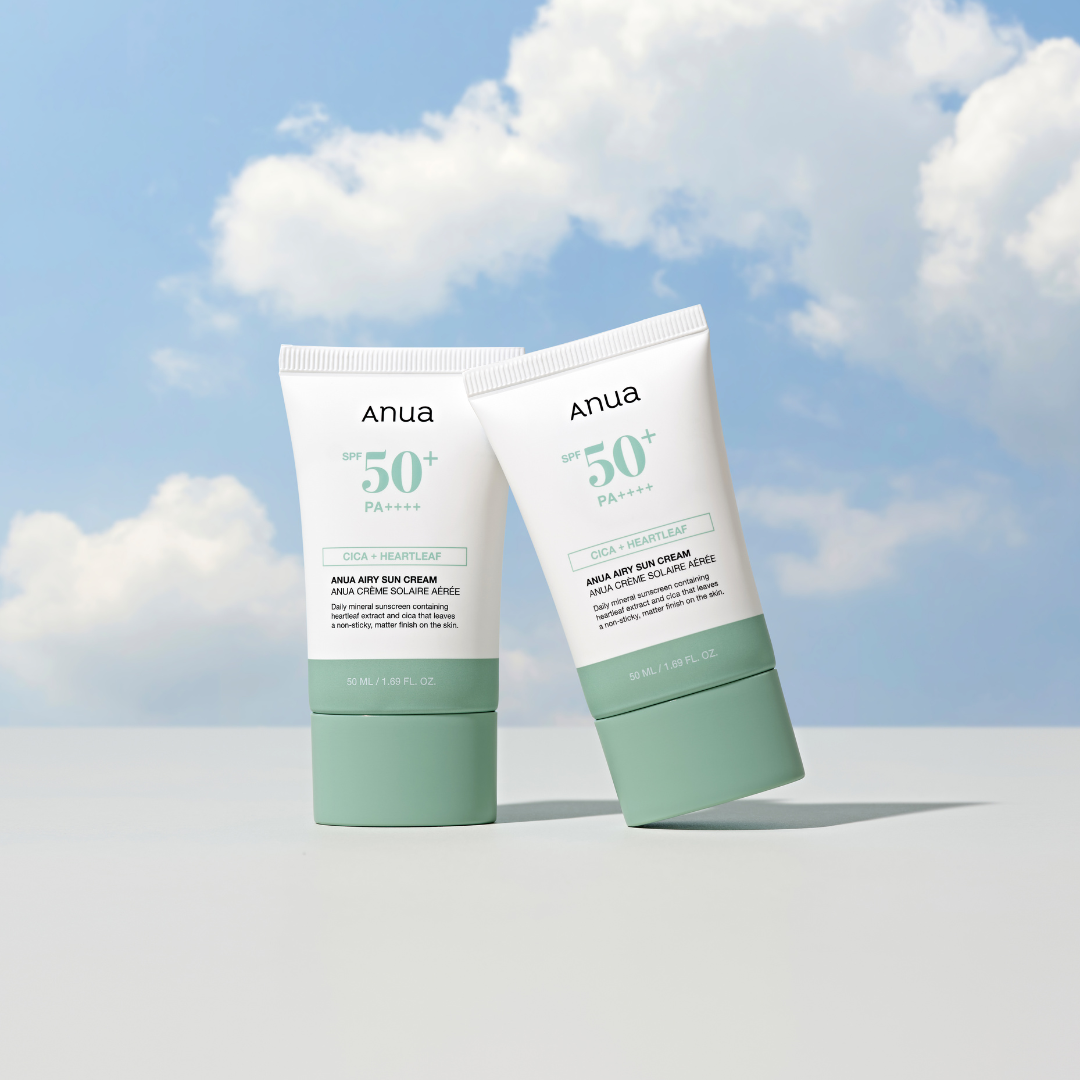 ANUA Airy Sun Cream SPF 50+ PA++++ (50ml) - Kiyoko Beauty