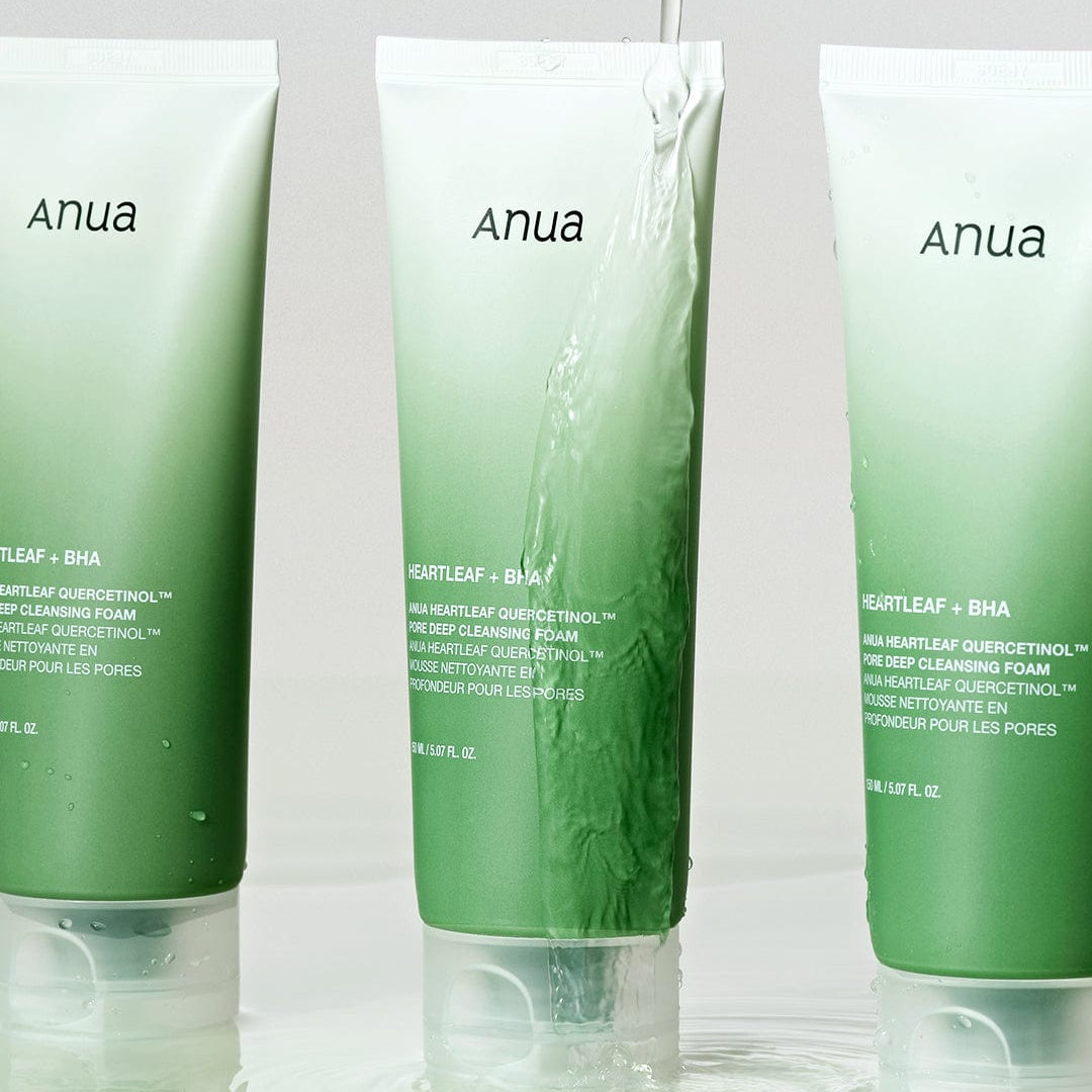 ANUA Heartleaf Quercetinol Pore Deep Cleansing Foam | Kiyoko Beauty
