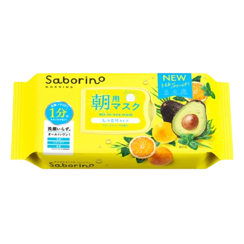 BCL Saborino Morning Facial Sheet Mask (32pcs)