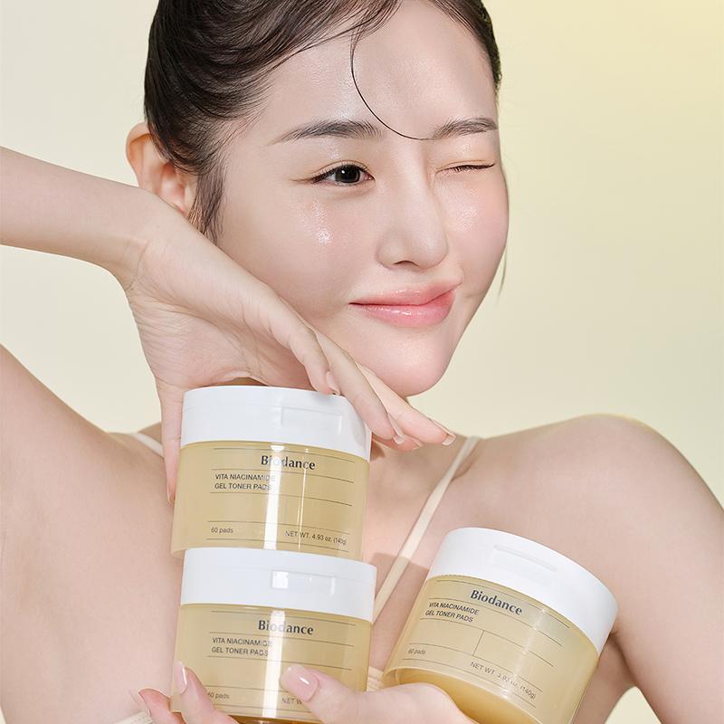 Biodance Vita Niacinamide Gel Toner Pads (60 PCs)