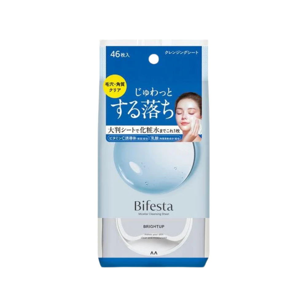 Bifesta Micellar Cleansing Sheet - Bright Up (46 sheets)