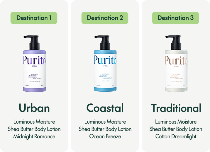 PURITO Luminous Moisture Shea Butter Body Lotion (300ml)