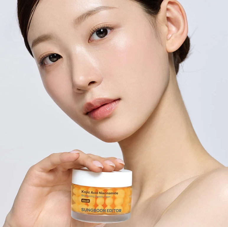Sungboon Editor Kojic Acid Niacinamide Brightning Capsule Cream (50ml)