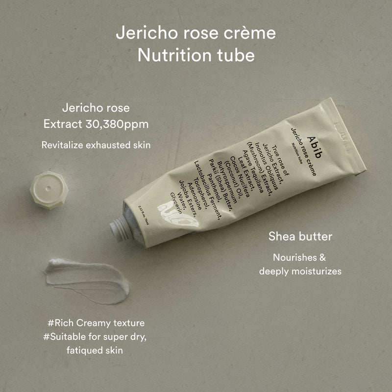 Abib Jericho Rose Crème Nutrition Tube (75ml) - Kiyoko Beauty