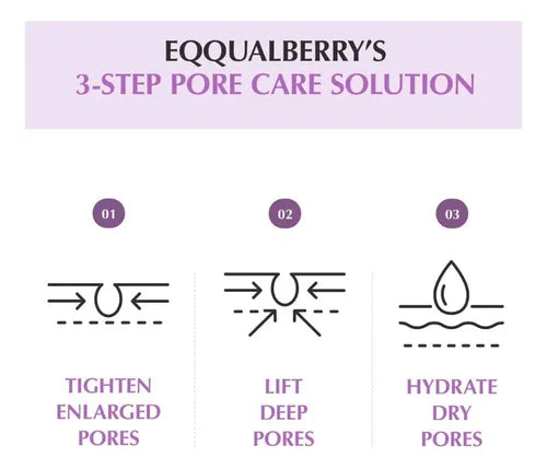 Eqqualberry Purple PDRN Pore Minimizing Serum (30ml) - Kiyoko Beauty