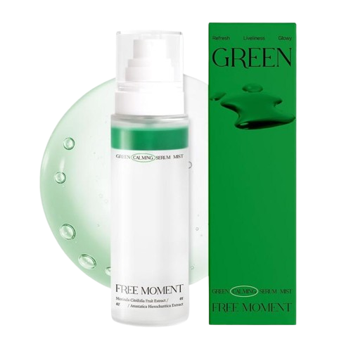 FREE MOMENT Green Calming Serum Mist (100ml) - Kiyoko Beauty