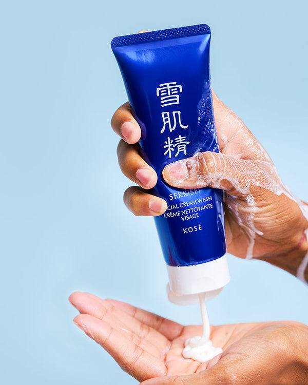 Sekkisei Facial Cream Wash (130g)
