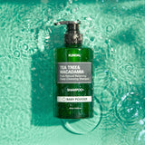 KUNDAL Tea Tree & Macadamia Deep Cleansing Shampoo (500ml) - Kiyoko Beauty