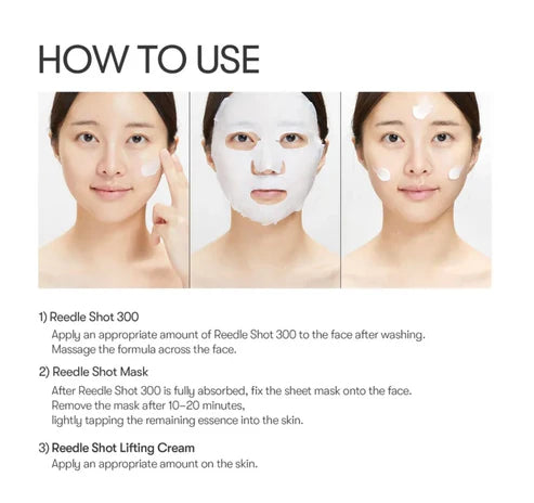 VT Reedle Shot All-In-One 3-Step Mask (1 PC) - Kiyoko Beauty