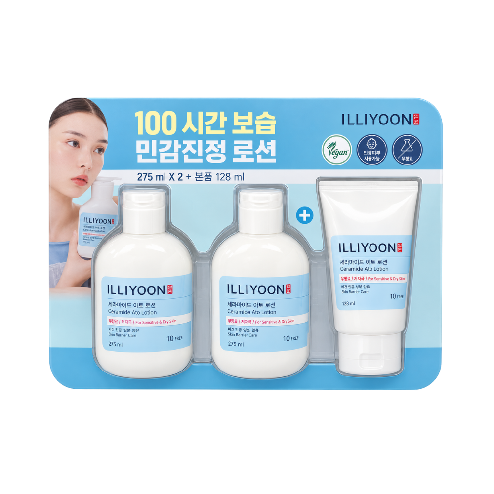 ILLIYOON Ceramide Ato Lotion Set (3pcs)
