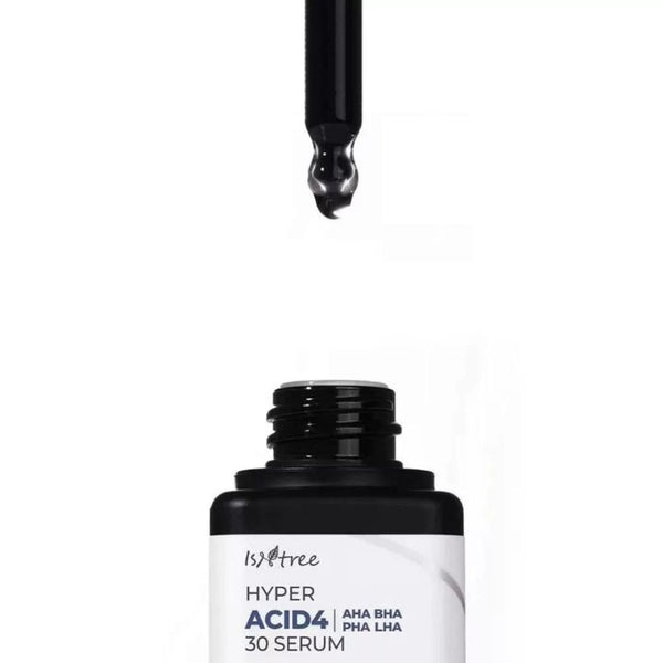 ISNTREE Hyper Acid 4 AHA BHA PHA LHA 30 Serum (20ml) - Kiyoko Beauty