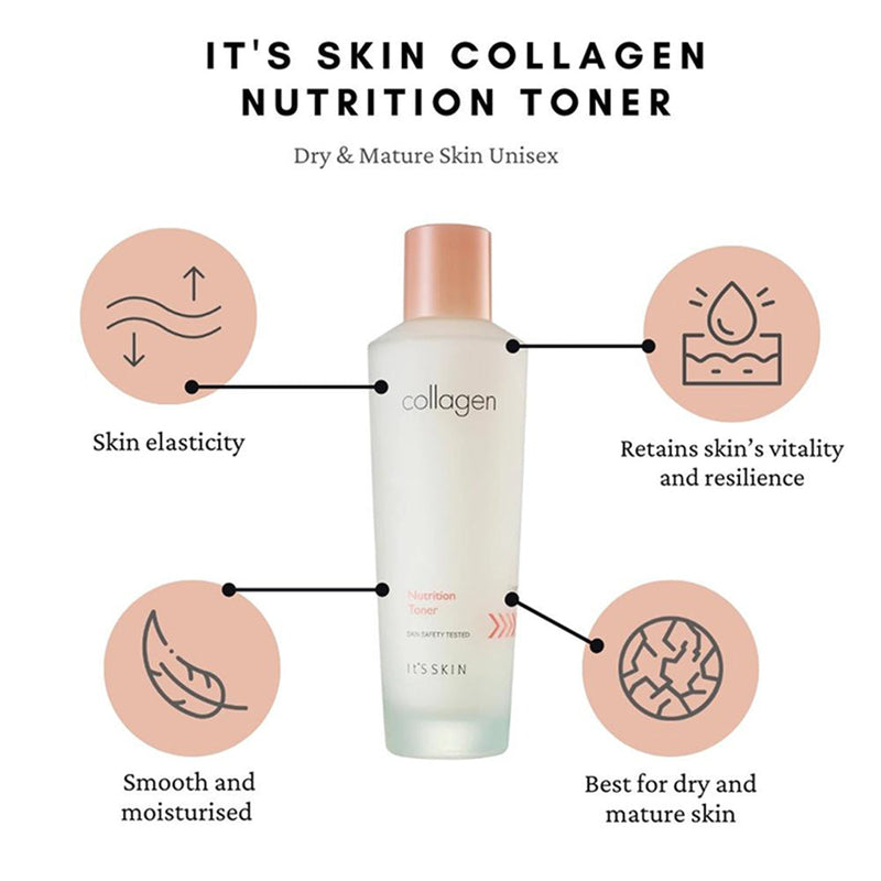 ITS SKIN New Collagen Nutrition Toner (150ml) - Kiyoko Beauty