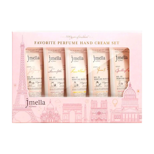 JMELLA In France Favorite Perfume Hand Cream Set (50ml x 5) - Kiyoko Beauty