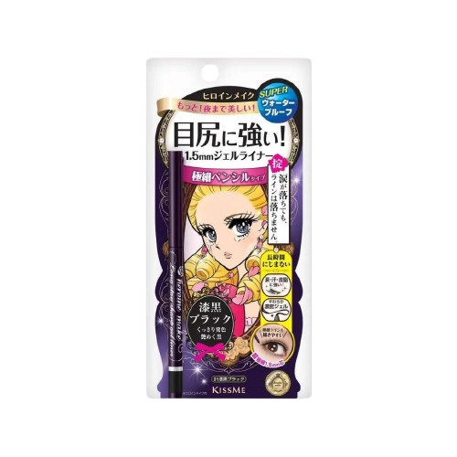 KISSME Heroine Long Stay Sharp Gel Eyeliner - Kiyoko Beauty