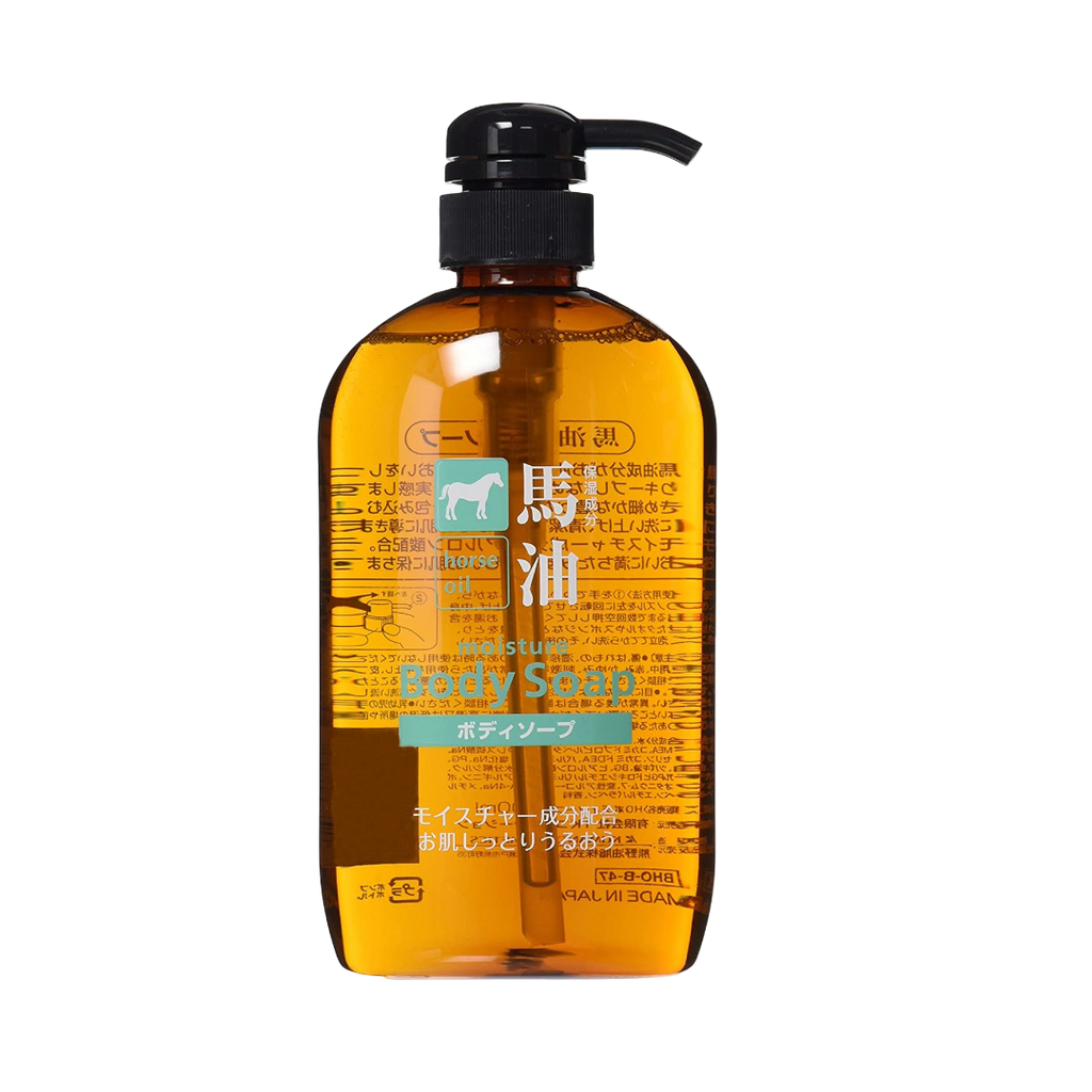 KUMANOYUSHI Horse Oil Body Soap (600ml) - Kiyoko Beauty