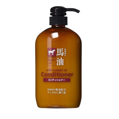 KUMANOYUSHI Horse Oil Conditioner (600ml) - Kiyoko Beauty