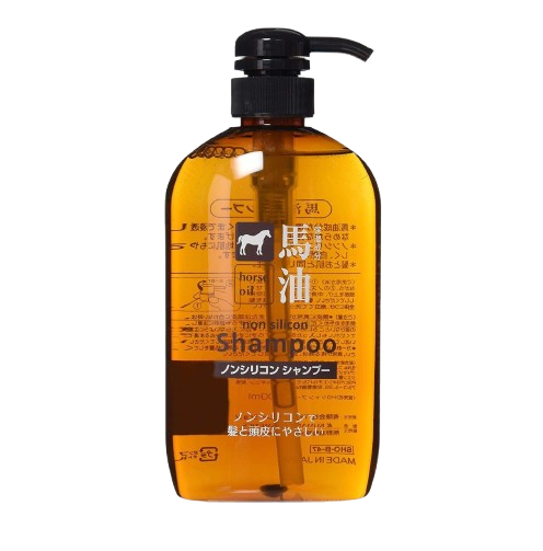 KUMANOYUSHI Horse Oil Shampoo (600ml)