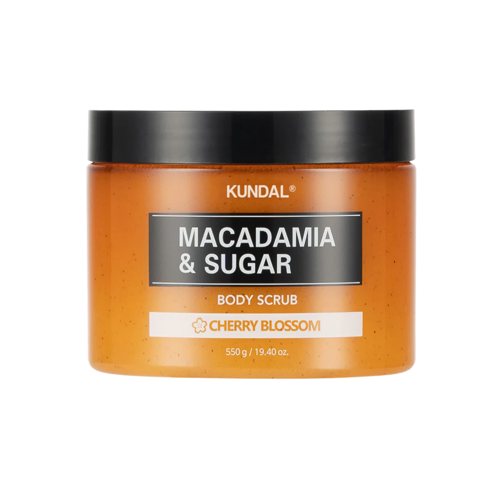 KUNDAL Macadamia & Sugar Body Scrub (550g)